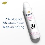 Dove 0% ALU Invisible Care dezodorans bez alkohola i aluminija u spreju 150 ml | shoptok.hr