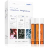Korres Discovery Black Pepper & Kyma & Midnight Dahlia set uniseks