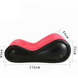 Magic Pillow Čarobni jastuk - Seks krevet na napuhavanje - s lisicama - veliki (crveni) | shoptok.hr