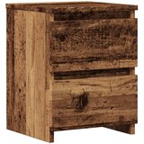  Noćni ormarić boja starog drva 30x30x40 cm konstruirano drvo | shoptok.hr