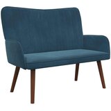 SOFA za dvije osobe Plava 115 x 61 x 87 cm Baršun | Eponuda.com