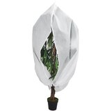 Maison Chic prevleka za zunanjo pohištvo - koprena za rastline iz flisa z zadrgo 2 kosa 70 g/m2 1x1,55 m, (21795429) | Shoptok.si