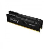 Kingston memorija CL18 fury beast KF436C18BBAK2/32 32GB(2X16GB)/DIMM/DDR4/3600MHz/crna Cene