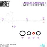 Gaahleri Mobius Airbrush Black O-Rings | Crni O-Prstenovi za Mobius Airbrush | Eponuda.com