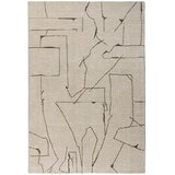 Kayoom RAVNO TKANA PREPROGA 120/170 cm tkano krem barve | Shoptok.si