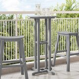  Stol za bar Svijetlo siva 55 x 55 x 107 cm Polietilen | shoptok.hr