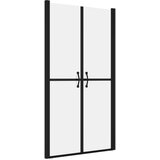vidaXL Vrata za tuš mlečna ESG (78-81)x190 cm | Shoptok.si