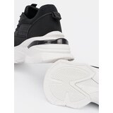 Shelvt Black sports sneakers with a thick white sole | ePonuda.com
