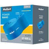 Rebel ACTIVE Lateks (guma) elastična traka za vežbanje Power Band PL-6, plava, otpor 27-68 kg, model RBA-3000-6 Slike