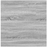 vidaXL Kavna mizica s predali siva sonoma 70,5x70x40 cm | Shoptok.si