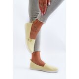EVENTO Women's Yellow Slip-On Sneakers Adrancia | shoptok.hr
