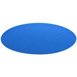  Okrogla prevleka za bazen 488 cm moder PE, (21265883) | Shoptok.si