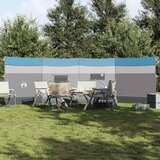 vidaXL Vjetrobran za kampiranje plavo 510x153 cm vodootporni | shoptok.hr