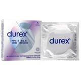 Durex Invisible Extra Lubricated kondomi 1 pakiranje za moške