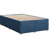  Krevet s oprugama i madracem plavi 120 x 190 cm od tkanine | shoptok.hr