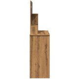 vidaXL Toaletni stol s ogledalom Artisan hrast 86,5x35x136 cm | shoptok.hr