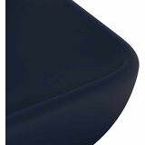  Luksuzni pravokutni umivaonik mat tamnoplavi 71x38 cm keramički | shoptok.hr