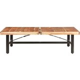  Stolić za kavu 142 x 90 x 42 cm od masivnog bagremovog drva | shoptok.hr