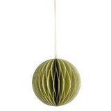Dekordom novogodišnja dekoracija - hanging paper ball 8cm 1137186 - light green - edl ( 041377 ) | ePonuda.com