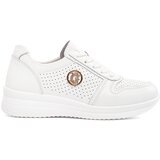 GOODIN White sneakers made of natural leather | Shoptok.si