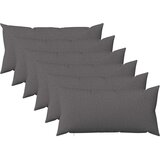  Presvlaka za jastuk 6 kom. HEERLEN Svjetlosiva 40 x 80 cm | shoptok.hr