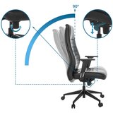 MID.YOU Pisarniški Stol Vitoro B, Črna | Shoptok.si