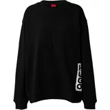 Hugo Sweater majica 'Deroxane' crna / prljavo bijela