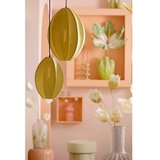 Light & Living Zelena viseča svetilka s tekstilnim senčilom Milatos – | Shoptok.si