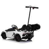 Lean_Toys Akumulatorski avto Lamborghini Aventador SX2018 bel s platformo | Shoptok.si