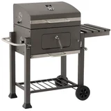 BBQ MEETING Vrtni roštilj na drveni ugljen, 114,5 × 60 × 108 cm