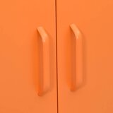 Ormarić za pohranu narančasti 80 x 35 x 101,5 cm čelični | shoptok.hr