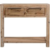 Konzolni stol 82 x 33 x 73 cm od masivnog bagremovog drva | shoptok.hr