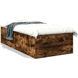  Okvir za krevet boja hrasta 90x190 cm konstruirano drvo | shoptok.hr