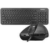  Tastatura + miš Everest KM-01K Black USB, BiH layout | Eponuda.ba