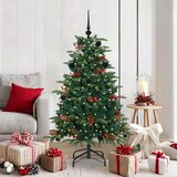 vidaXL Umestno božično drevo Zelena 150 cm PVC, kovina in plastika | Shoptok.si