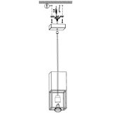 Eglo montebaldo visilica/1, led, gu10, 1x5w, crno/zlatna | shoptok.hr