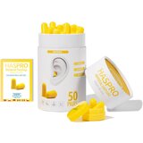  Čepki Za Ušesa Iz Pene - Haspro Tube50 Yellow - 50 Parov | Shoptok.si