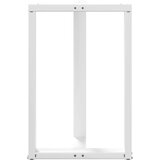  Noge za barski stol T-oblika 2 kom bijele 60x35x(90-91)cm čelik | shoptok.hr