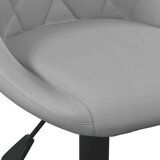  Barski stolac svjetlosivi baršunasti | shoptok.hr