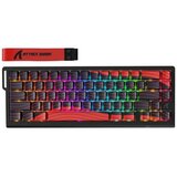 Attack Shark Bežična gaming tastatura X68Pro HE Magnetic Swith/8KHz/TriMode/RT/SnapTap/Black red | Eponuda.com