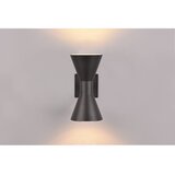 Trio Leuchten Moderna stenska svetilka črna 2 lučka - Rolf | Shoptok.si