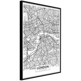  Poster - City Map: London 30x45 | shoptok.hr