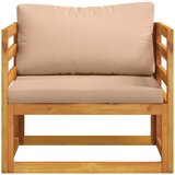  Modularna fotelja s jastucima 100 % poliester Solid-Acacia | shoptok.hr