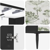  Kupaonski ormar GOTHA Crni hrast 60 x 40 x 61 cm - Zeleni uzorak drveta | shoptok.hr