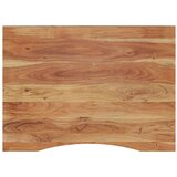  Ploča za radni stol 100x80x2 5 cm pravokutna od drva bagrema | shoptok.hr