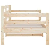 vidaXL Dnevni krevet bez madraca 90 x 190 cm od masivne borovine | shoptok.hr