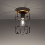  sollux SL.1262 - plafonska svetiljka gotto 1xE27/15W/230V crna | Eponuda.com