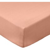 Bianca Plahta s gumom od pamučnog perkala boja terakote 185x200 cm Cotton Percale – | shoptok.hr