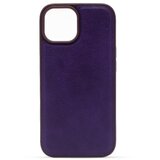  LEATHER CASE Maska za telefon za Iphone 15, Ljubičasta | Eponuda.com