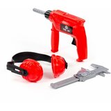  Dječja udarna bušilica za igru Caliper - crvena | shoptok.hr